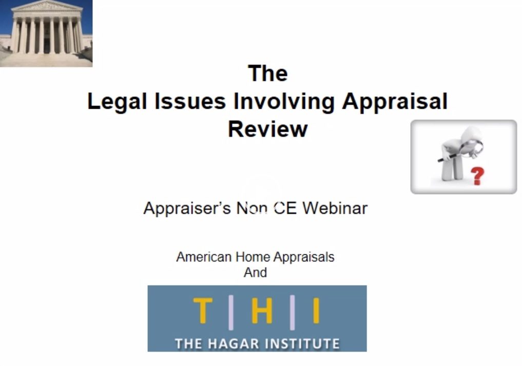 legal-issues-involving-appraisal-review-the-hagar-institute